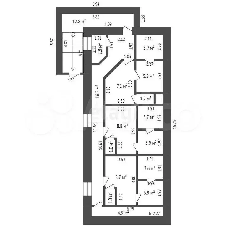 Продам помещение свободного назначения, 462.1 м - Фото 1