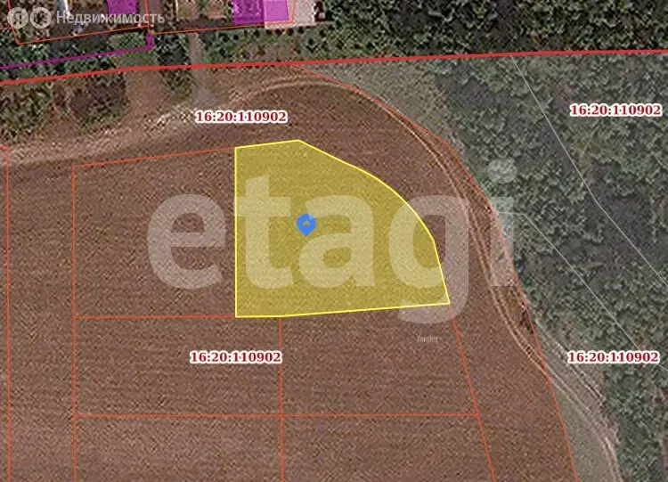 Участок в Айшинское сельское поселение, село Ильинское (15 м) - Фото 1