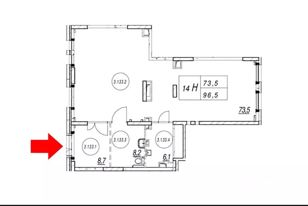 Помещение свободного назначения в Московская область, Мытищи ул. ... - Фото 1