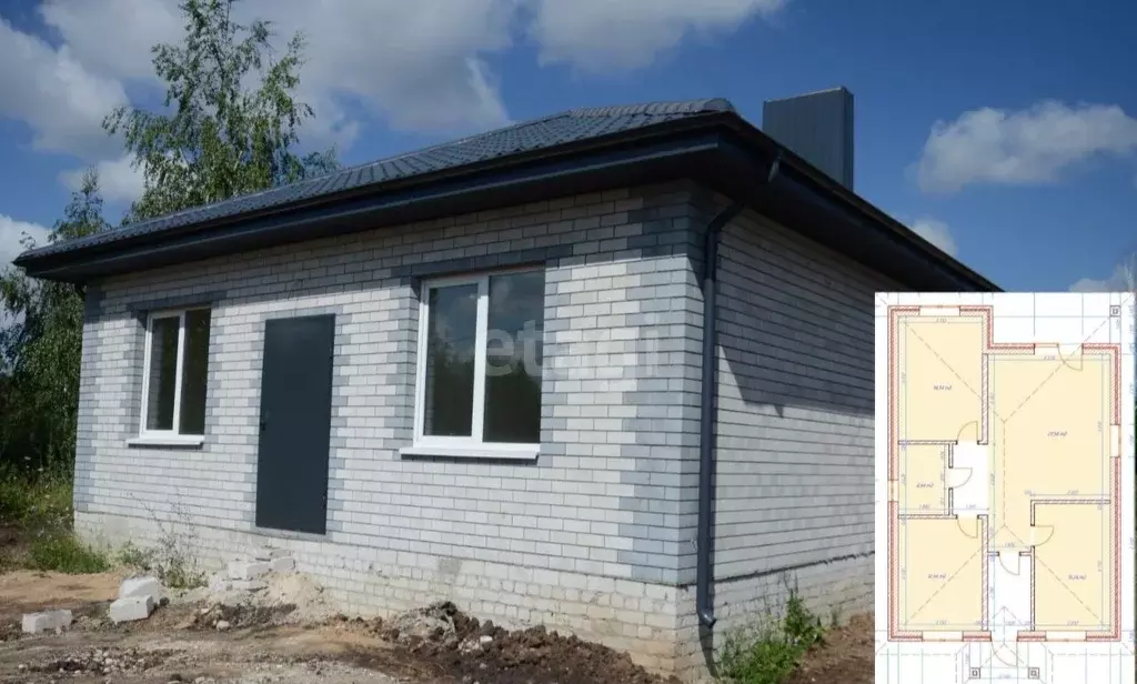 Дом в Воронежская область, с. Новая Усмань ул. Парковая, 55 (92 м) - Фото 0