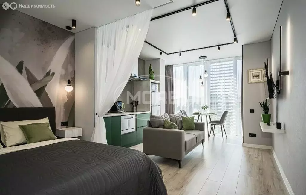 Квартира-студия: Калининград, Земельная улица, 30 (32 м) - Фото 2