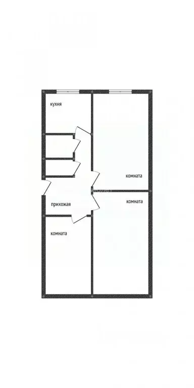 3-к кв. Тамбовская область, Тамбов ул. Николая Вирты, 106Б (61.0 м) - Фото 1