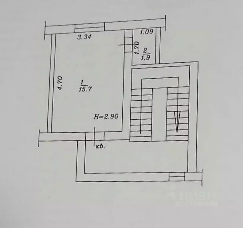 Студия Краснодарский край, Анапа муниципальный округ, с. Супсех ул. ... - Фото 2