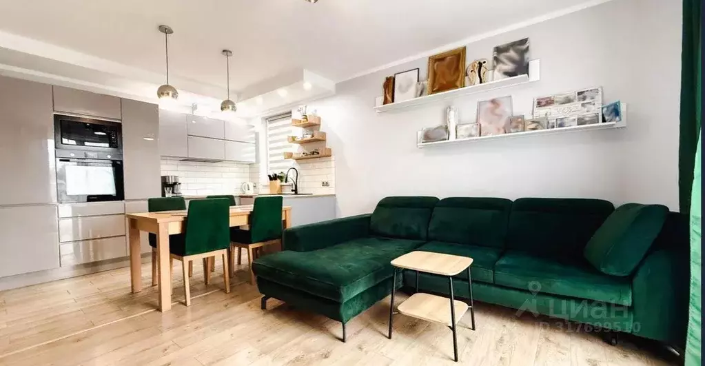 Квартира, 2 комнаты, 59.2 м - Фото 1