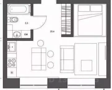 Дом в Липецкая область, Усманский муниципальный округ, с. Никольское ... - Фото 2