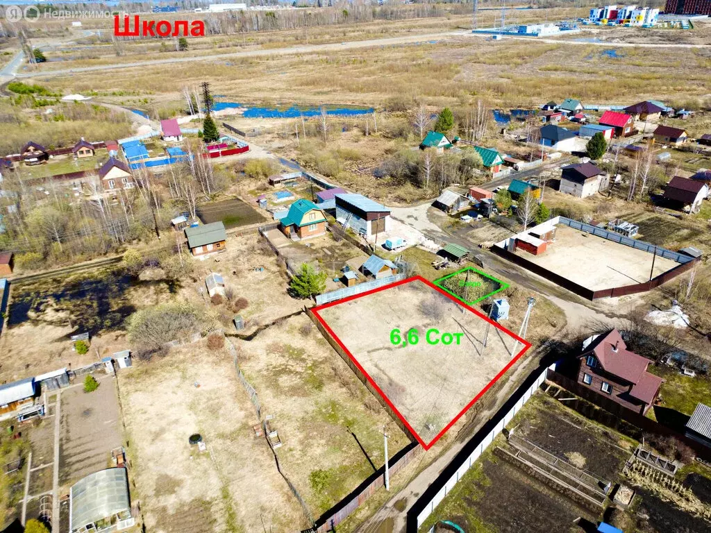 Участок в Томский район, СНТ Лесная дача, 460 (6.6 м) - Фото 1