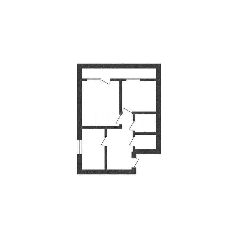2-комнатная квартира: Курган, Станционная улица, 84 (46 м) - Фото 0