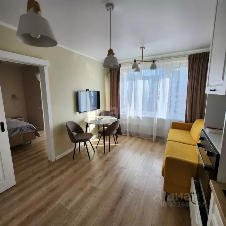 1-к кв. Тюменская область, Тюмень ул. 50 лет Октября, 57Бк2 (37.0 м) - Фото 2