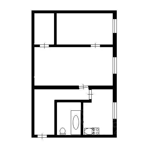 2-к кв. Орловская область, Орел ул. Лескова, 34 (43.0 м) - Фото 1