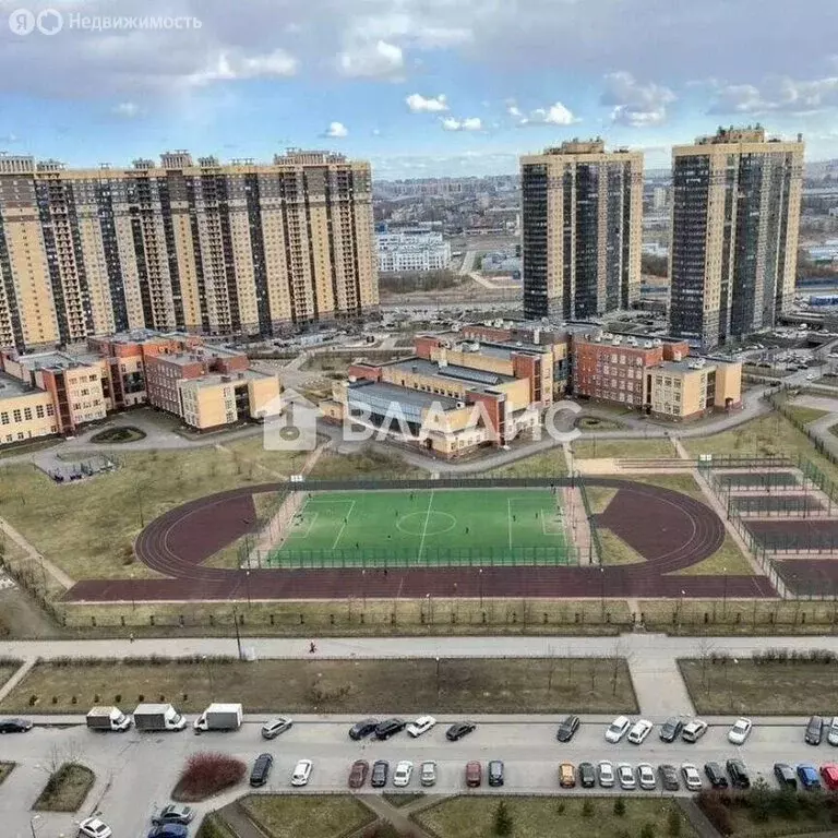 1-комнатная квартира: посёлок Парголово, улица Михаила Дудина, 25к2 ... - Фото 0