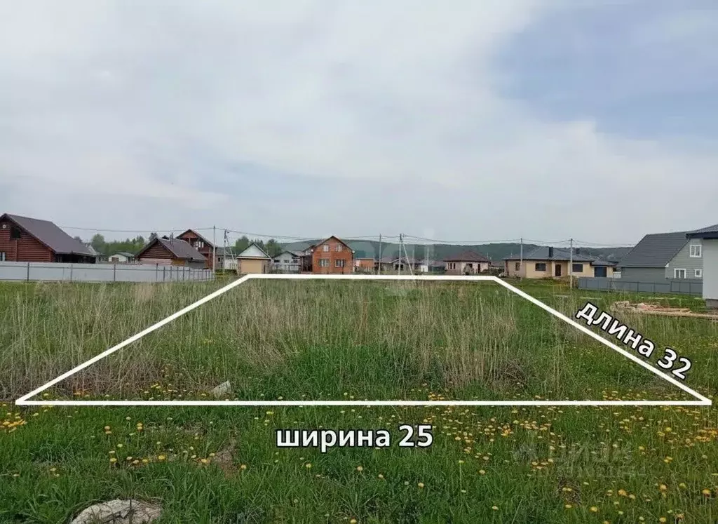 Участок в Башкортостан, Ишимбайский район, с. Ишеево  (8.0 сот.) - Фото 1