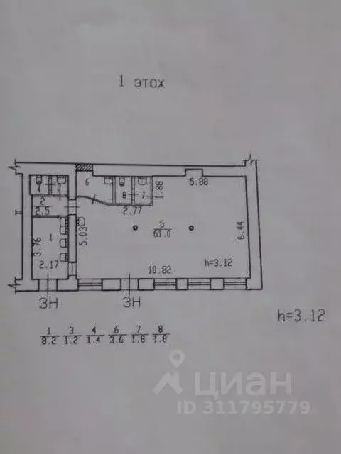 Помещение свободного назначения в Санкт-Петербург Расстанная ул., 3 ... - Фото 0