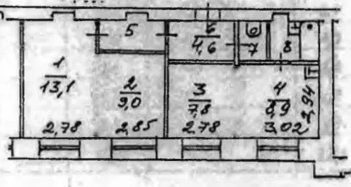 3-к кв. Московская область, Лобня Спортивная ул., 3 (52.4 м) - Фото 1