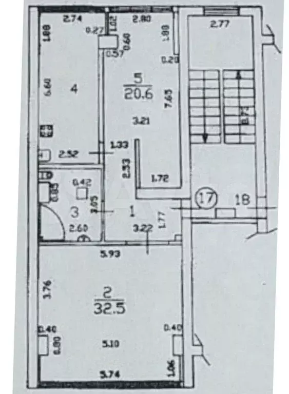 3-к. квартира, 86 м, 3/6 эт. - Фото 0