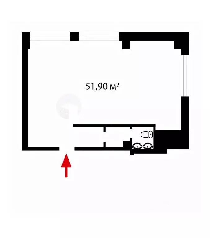 Офис в Свердловская область, Екатеринбург ул. Вайнера, 40 (52 м) - Фото 1