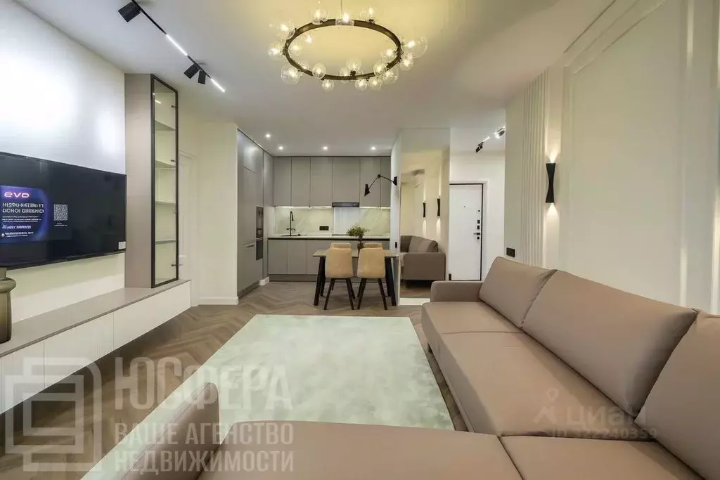 3-к кв. Волгоградская область, Волгоград Баррикадная ул., 1 (77.0 м) - Фото 2