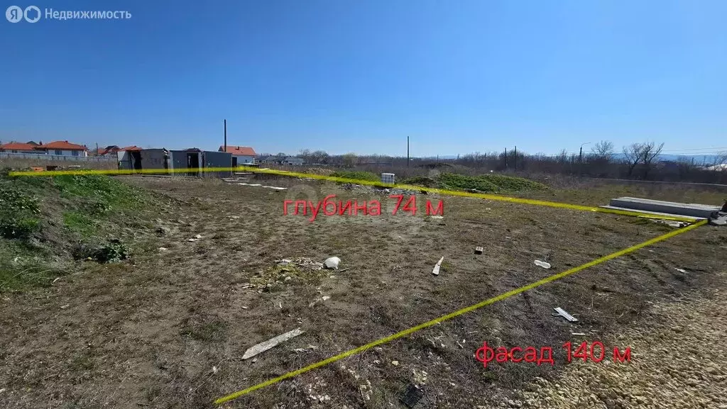 Участок в Краснодарский край, муниципальный округ Анапа, станица ... - Фото 1