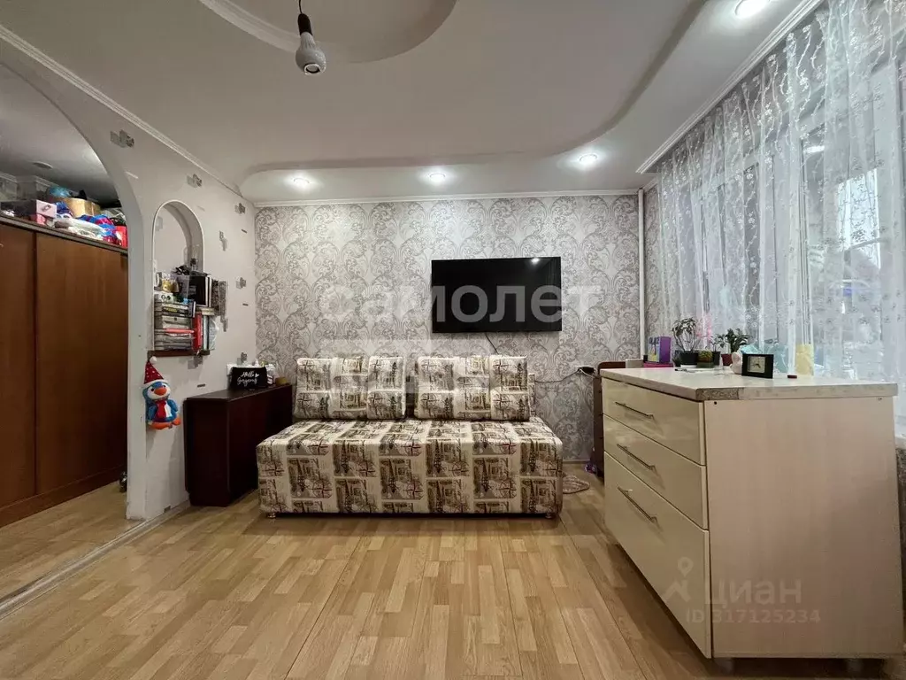 1-к кв. Тюменская область, Тюмень Ямская ул., 98в (33.0 м) - Фото 0
