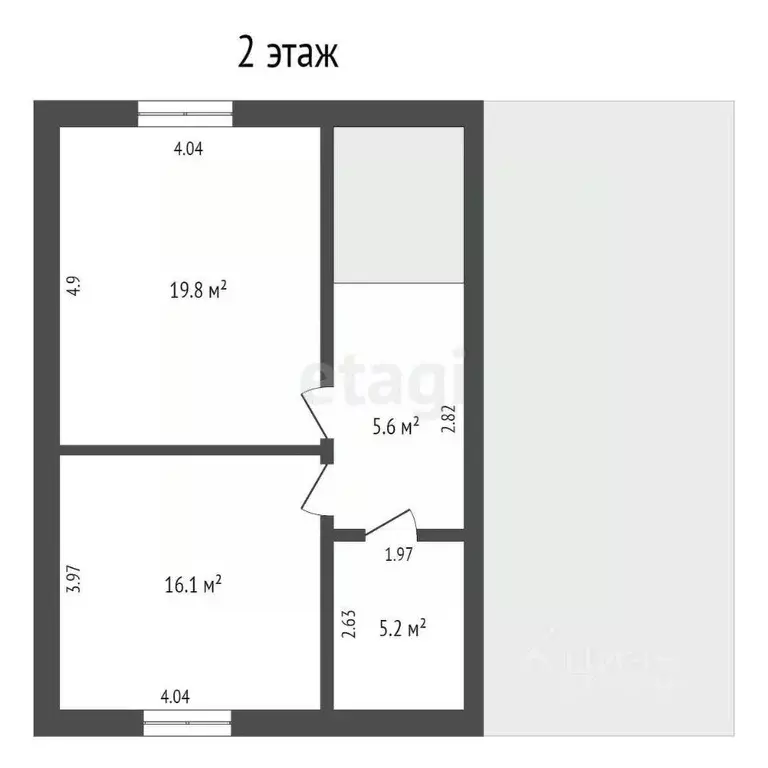 Дом в Калужская область, Бабынинский муниципальный округ, Воротынск ... - Фото 2