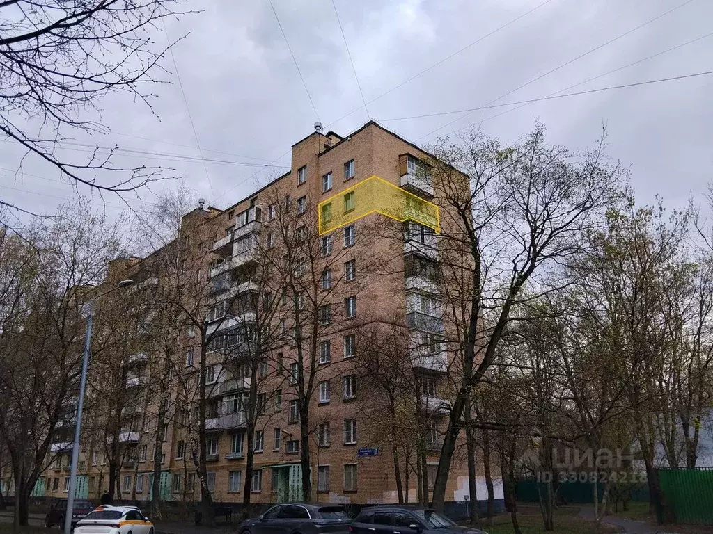 Свободной планировки кв. Москва ул. Фомичевой, 7К2 (33.2 м) - Фото 2