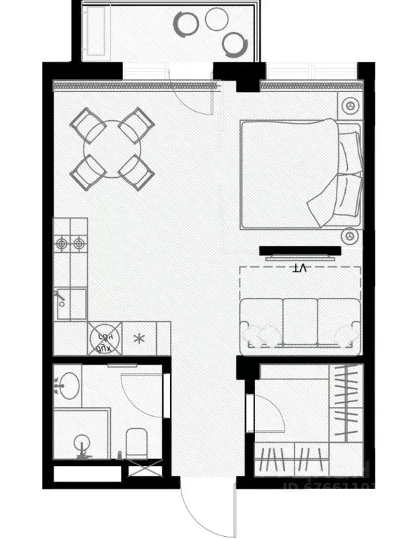 1-к кв. Краснодарский край, Сочи ул. Ленина, 290/8к2 (39.2 м) - Фото 0