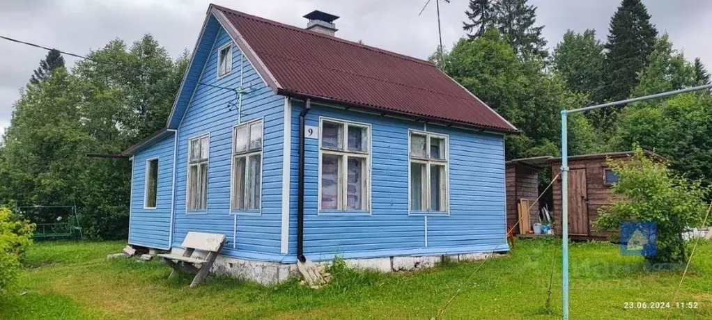 Дом в Карелия, Прионежский район, Нововилговское с/пос, Онежец СНТ 196 ... - Фото 0