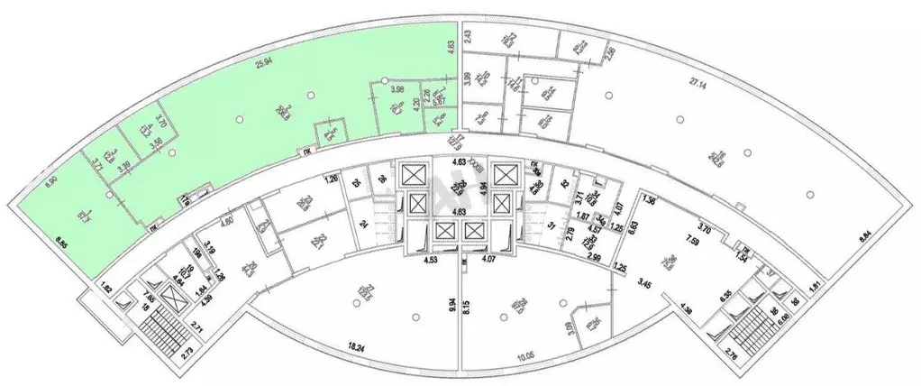Офис в Москва Ракетный бул., 16 (334 м) - Фото 2