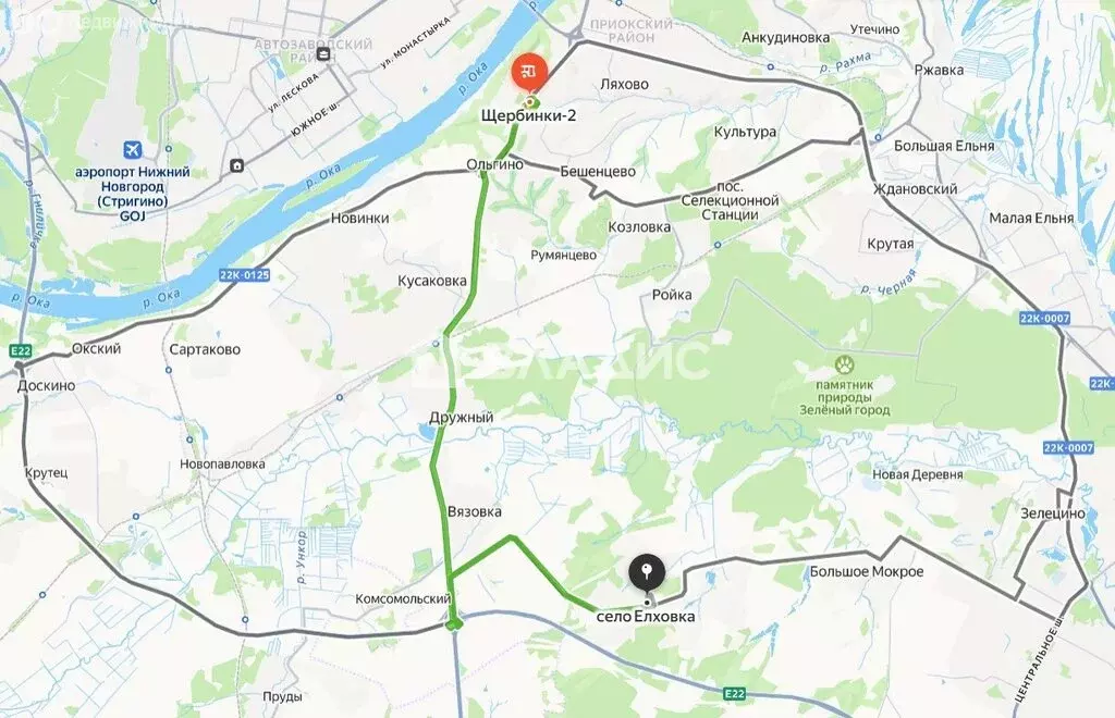 Участок в село Елховка, ТИЗ Елховка, Лесной бульвар (15 м) - Фото 1