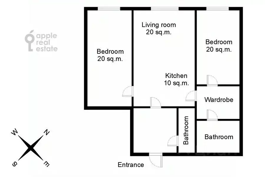3-к кв. Москва Большая Грузинская ул., 69 (100.0 м) - Фото 1