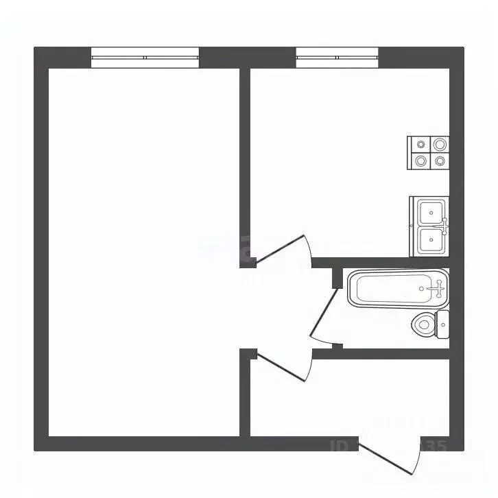1-к кв. Москва проезд 4-й Подбельского, 2К1 (30.3 м) - Фото 2