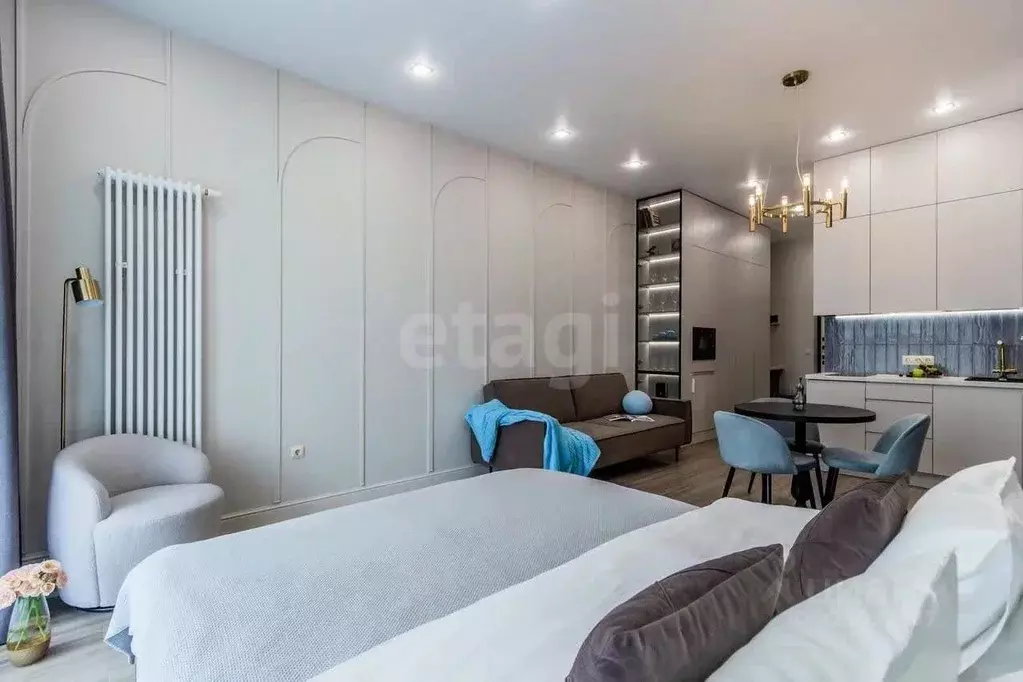 Студия Калининградская область, Зеленоградск ул. Гагарина, 87 (33.0 м) - Фото 2