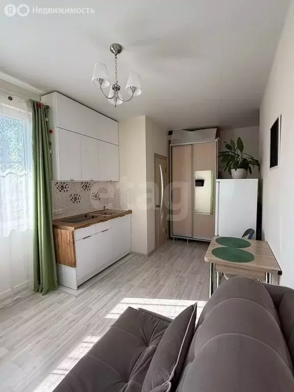 Квартира-студия: Новая Адыгея, Бжегокайская улица, 19к5 (18.7 м) - Фото 1