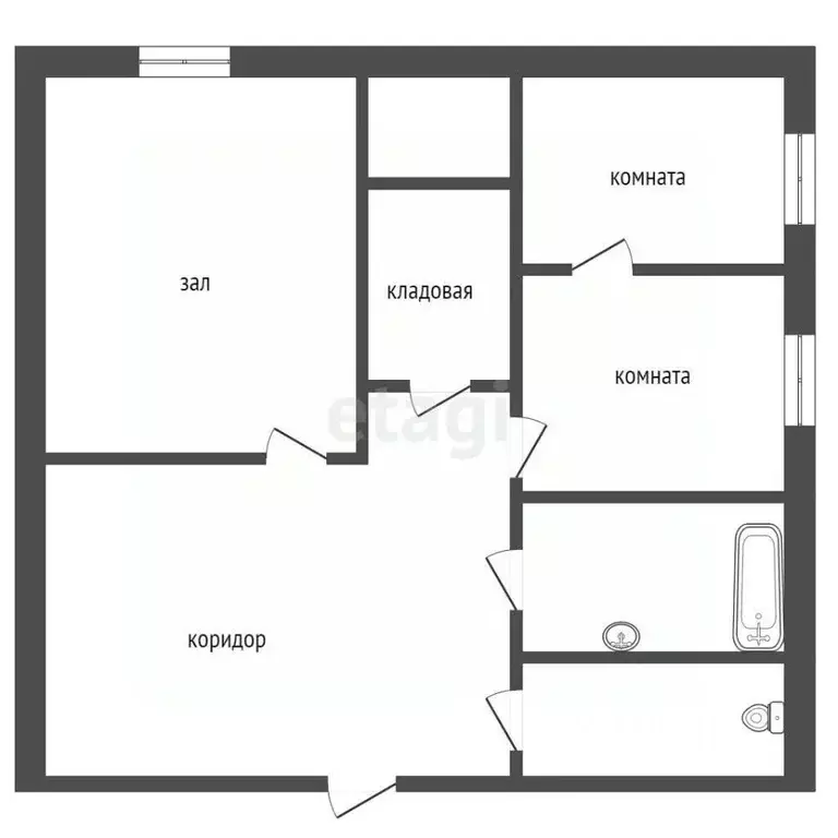 3-к кв. Крым, Армянск Имени Генерала Корявко мкр, 4 (68.9 м) - Фото 1