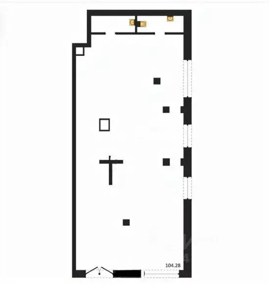 Помещение свободного назначения в Санкт-Петербург Пулковское ш., 93к2 ... - Фото 2