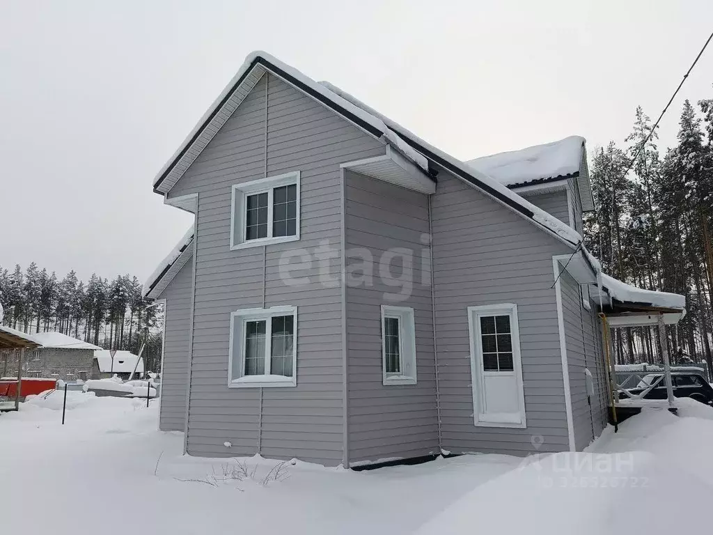 Дом в Коми, Сыктывкар городской округ, Краснозатонский пгт 3-я линия, ... - Фото 1