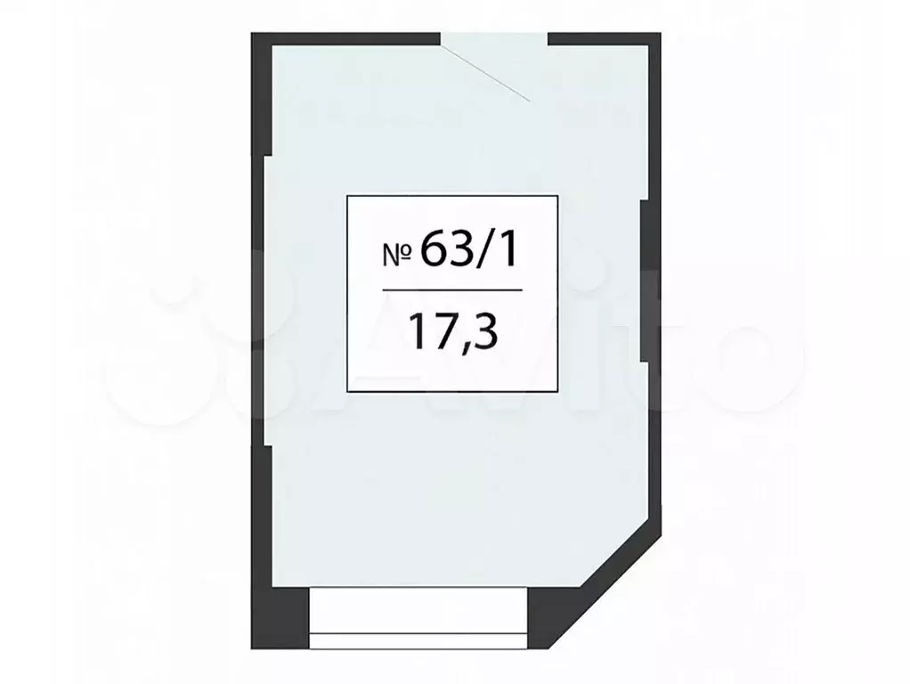 Продам помещение свободного назначения, 17.3 м - Фото 0