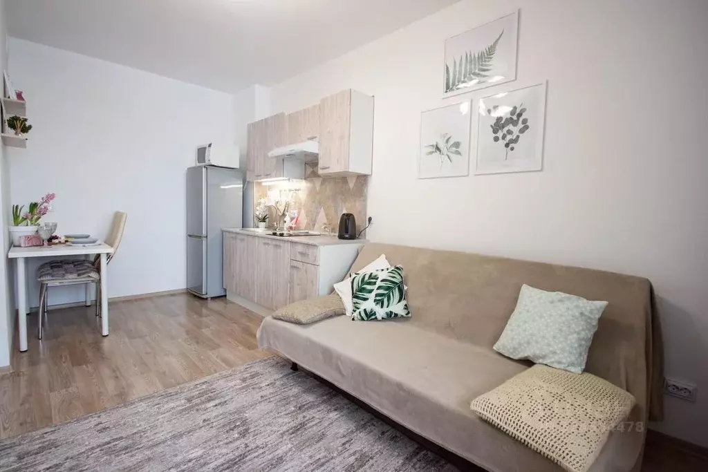 1-к кв. Санкт-Петербург ул. Пейзажная, 4к1 (35.3 м) - Фото 1