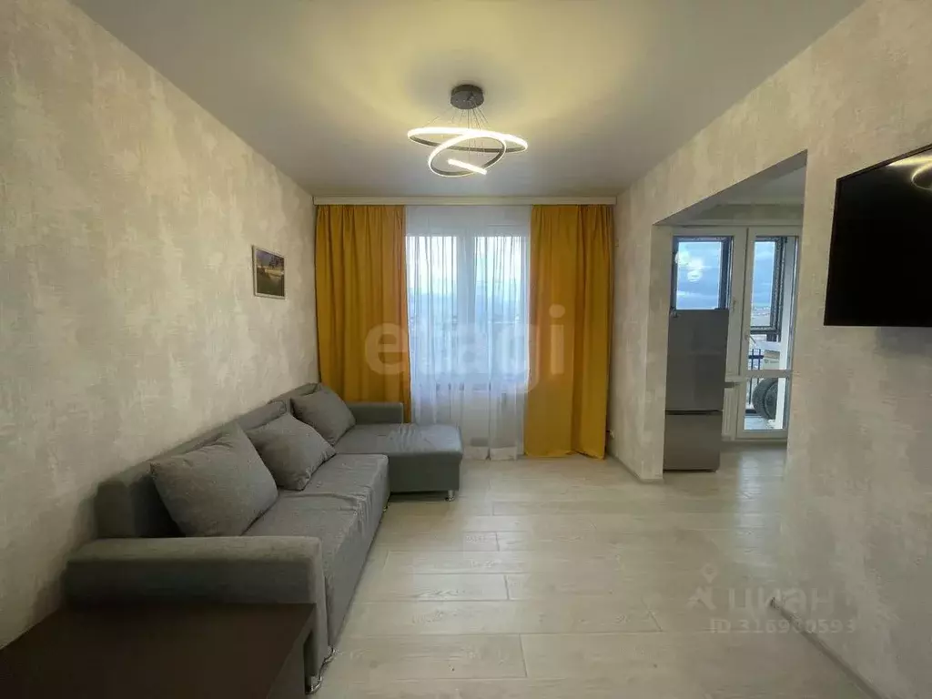 2-к кв. Татарстан, Казань ул. Натана Рахлина, 15к2 (48.6 м) - Фото 0