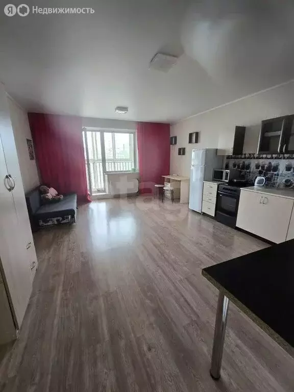 Квартира-студия: Челябинск, улица Университетская Набережная, 97А ... - Фото 1