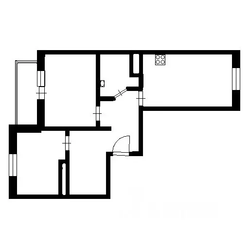 2-к кв. Ленинградская область, Мурино Всеволожский район, ул. ... - Фото 2