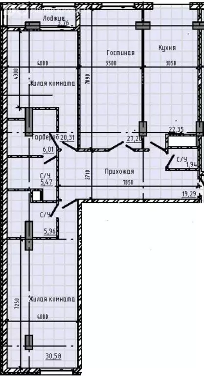 3-комнатная квартира: Нальчик, улица Тарчокова, 58В (142.95 м) - Фото 0