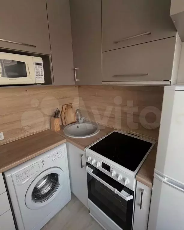 1-к. квартира, 31,1 м, 3/5 эт. - Фото 0