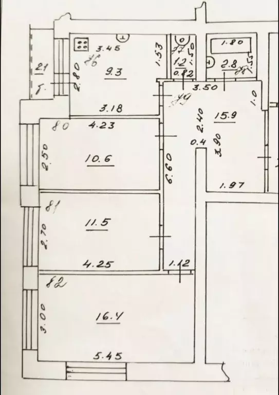 3-к кв. Самарская область, Самара ул. Венцека, 72 (68.3 м) - Фото 1