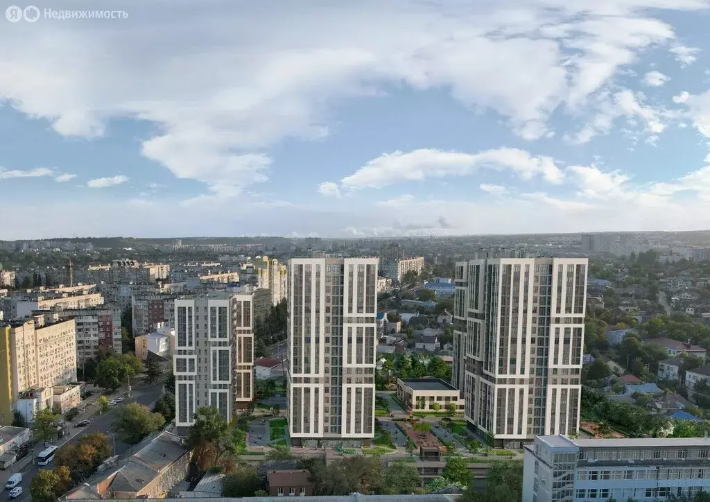 1-комнатная квартира: Симферополь, улица Грибоедова, 7Б (38.4 м) - Фото 1