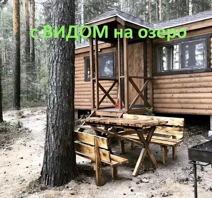 Дом в Челябинская область, Чебаркуль пос. Санаторий Кисегач,  (12 м) - Фото 0