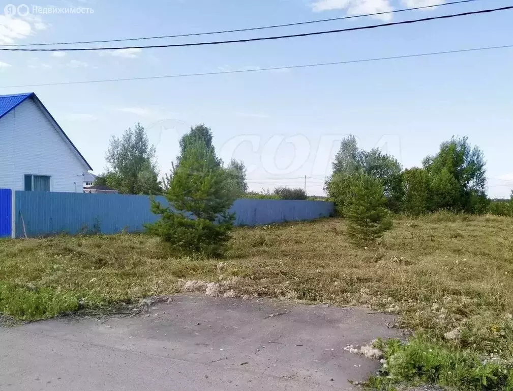 Участок в Тюменский район, деревня Нариманова (13 м) - Фото 0