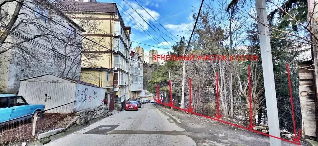 Участок в Крым, Ялта ул. Ленинградская, 47Б (8.0 сот.) - Фото 2