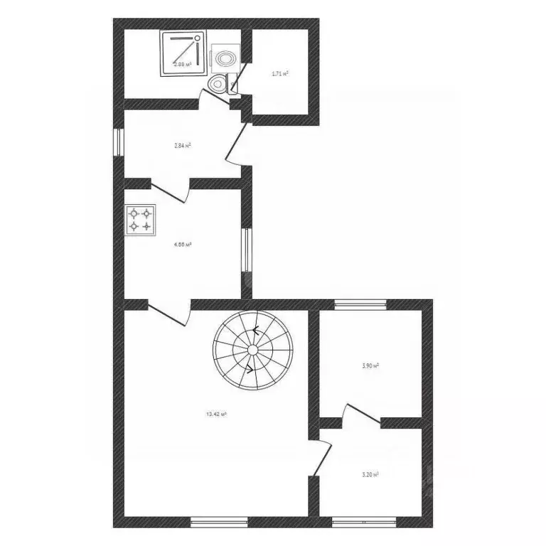 Дом в Белгородская область, Валуйки ул. Володарского, 151 (117 м) - Фото 1