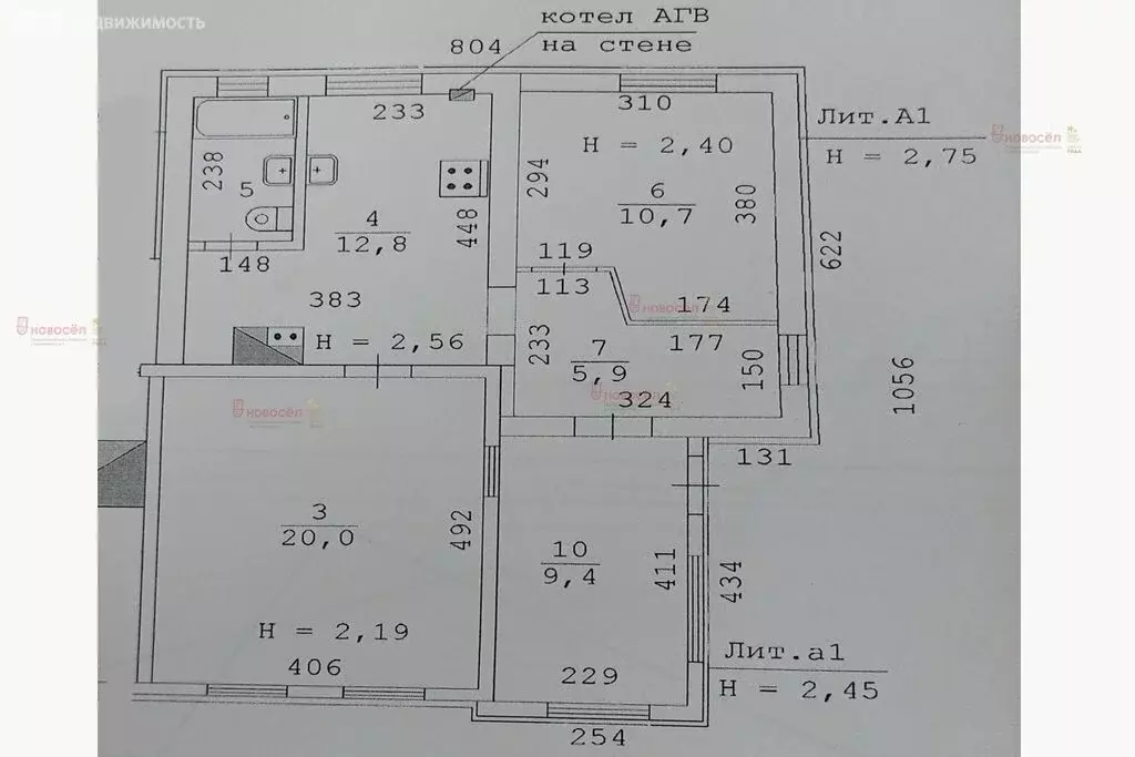 Дом в Берёзовский, улица Фурманова, 27 (51 м) - Фото 1