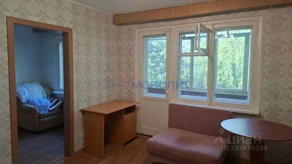 2-к кв. Нижегородская область, Нижний Новгород ул. Бориса Корнилова, ... - Фото 1